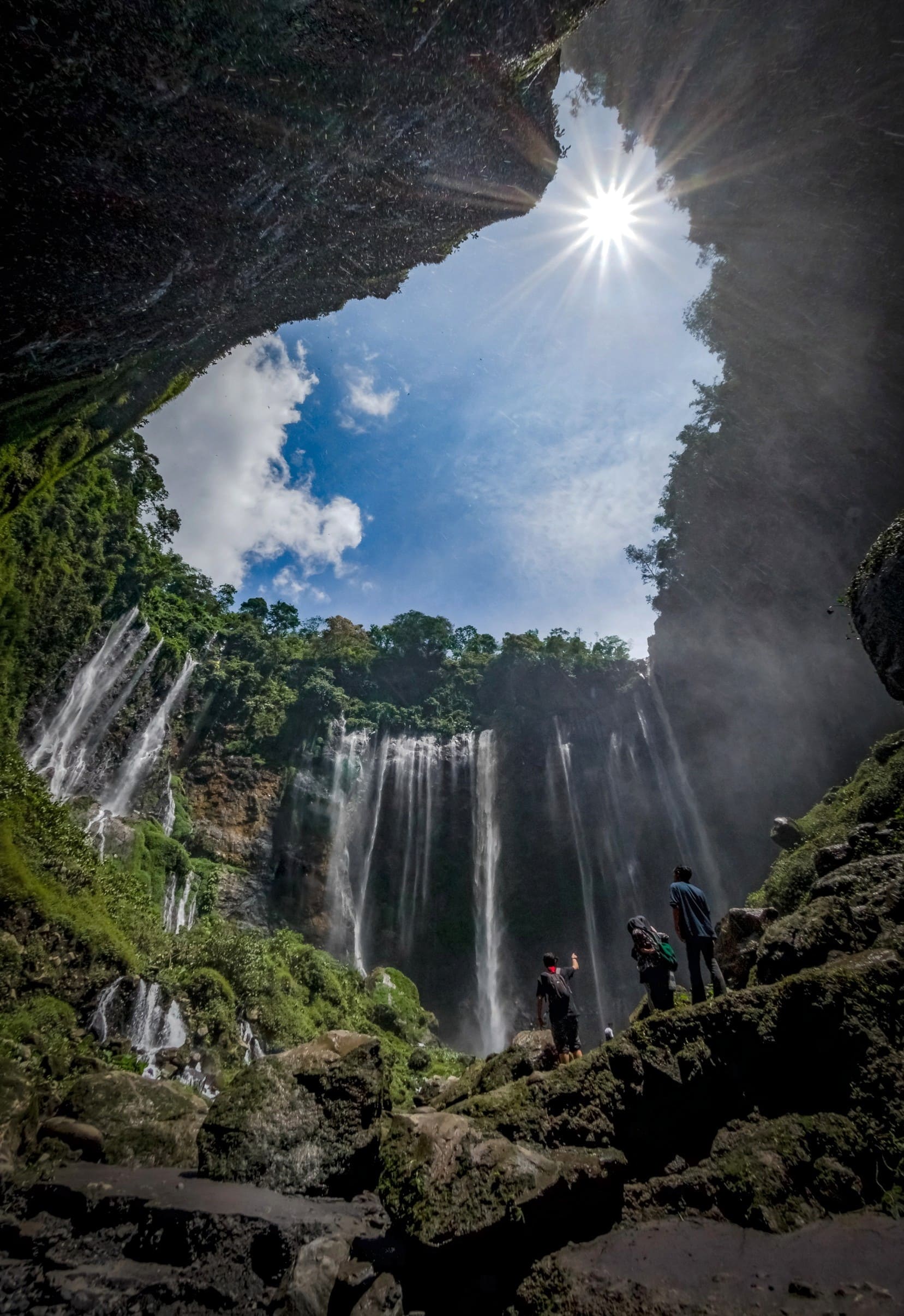 Tourism Travel: Tumpak Sewu Waterfall Bromo 2D1N Drop off in Ketapang Port Banyuwangi